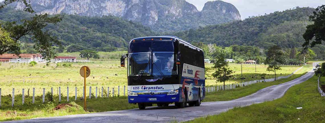 Bus Transtur, option de transport à Pinar del Río